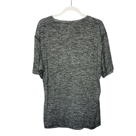 RBX Performance Short Sleeve Heathered Gray Workout T-Shirt 2X Men's Athletic - Picture 7 of 7